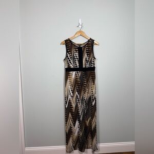 Women's Alyx Animal Print Long Dress Size M